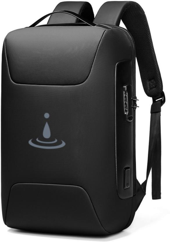 iDemoo ELITE-BLACK-BACKPACK Laptop Backpack (Black)