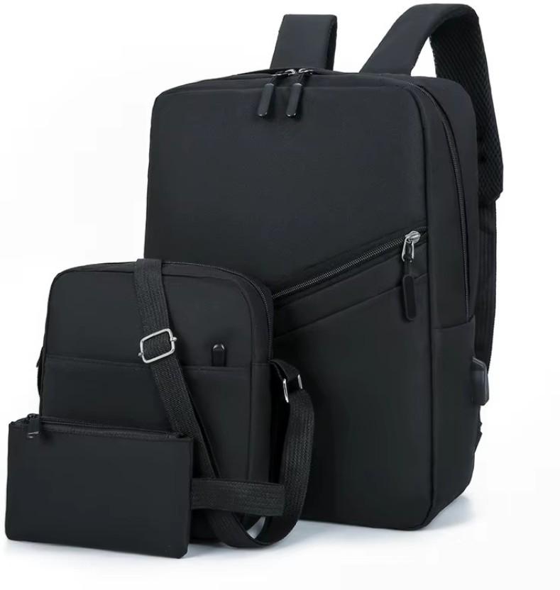 umlilo logistics travel laptop backpack 3 in 1 laptop bag Laptop Backpack (Black)