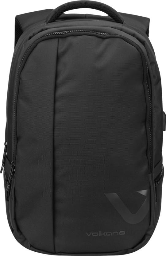 Volkano Midtown Laptop Bag Laptop Backpack (Black)