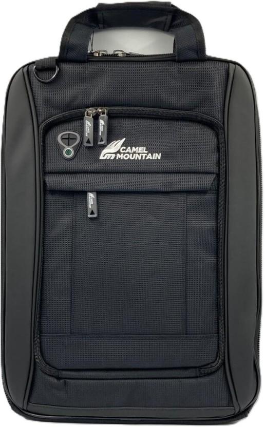 Camel Mountain Slim Design Laptop Bag for 15-17" Laptops Laptop Backpack (Black)