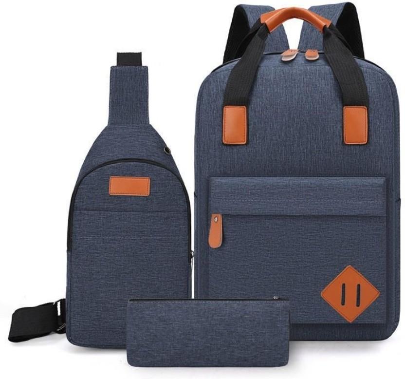 sozo laptop backpack Laptop Backpack (Blue)