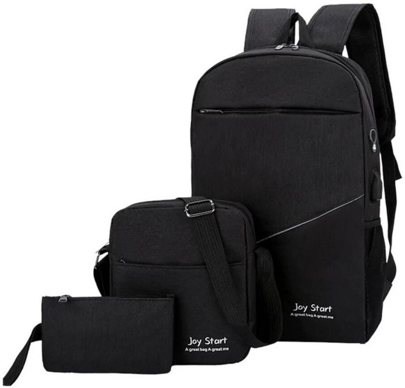 JOY START backpack LAPTOP Laptop Backpack (Black)