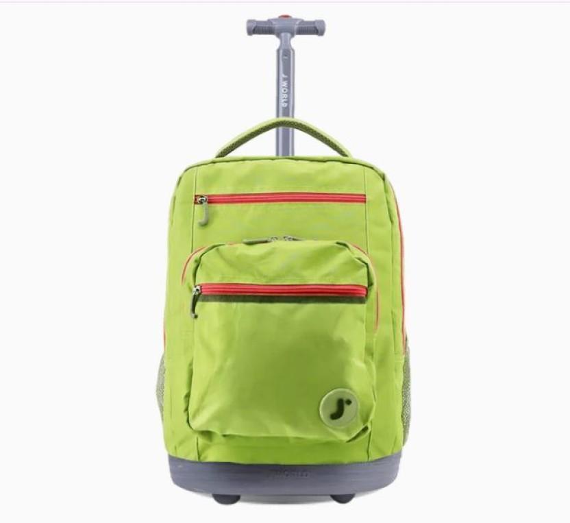MAKTKL J WORLD Laptop Backpack (Green)
