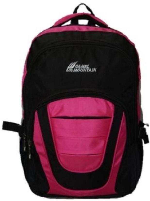 Camel Mountain Laptop Backpack Laptop Backpack (Pink)