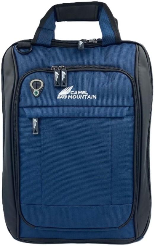 Camel Mountain Slim Design Laptop Bag for 15-17" Laptops Laptop Backpack (Blue)