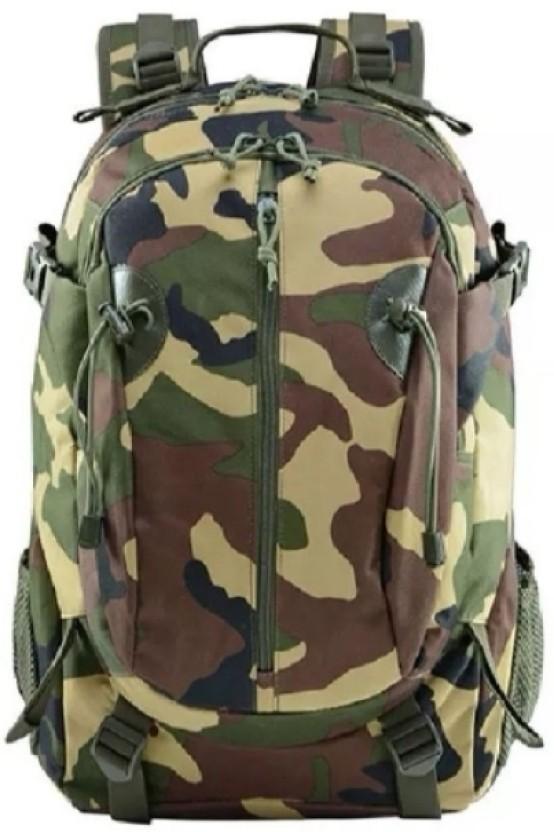 Phronex Military Rucksack Tactical Backpack for Outdoor Hiking Hunting Army Cami Backpack (Multicolour, 30 L)