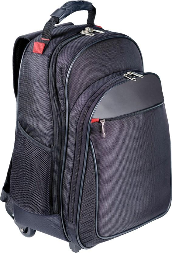 Ultimate Laptop Trolley Bag-Bk&Red 16 inch Laptop Backpack (black)
