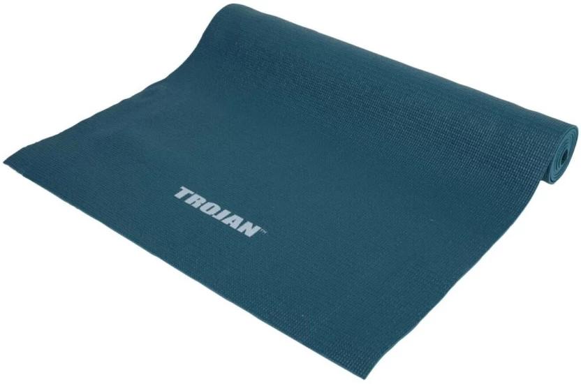 TROJAN_2 Yoga Mat Floor Mat (Blue, Large)