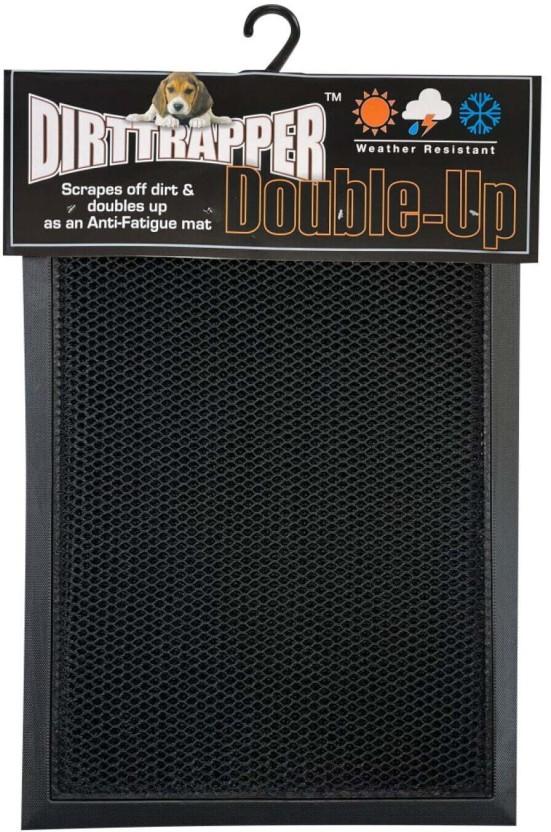 Homebrands Dirttrapper Double Up Mat Assorted Door Mat (Black, 60 cm x 40cm)