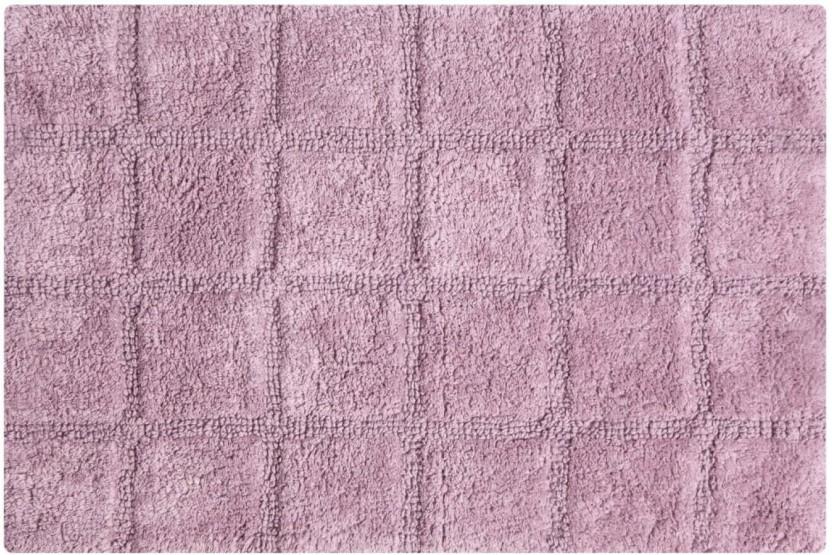 Home Living Salina Bath Mat Bathroom Mat (Pink, 40 cm x 60cm)