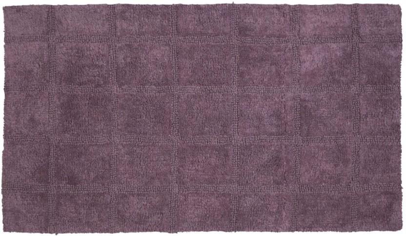 Home Living Salina Bath Mat Bathroom Mat (Purple, 50cm x 90cm)