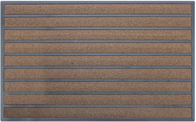 Dirtrapper Outdoor Mat Door Mat (Brown, 80cm x 120cm)