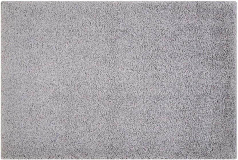 Home Living Plush Microfibre Bathmat Aqua Bathroom Mat (Grey, 60 cm x 40cm)