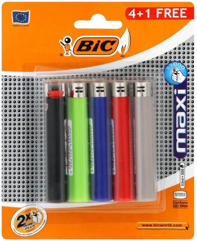 Bic Maxi Lighters Pocket Lighter (Multi)