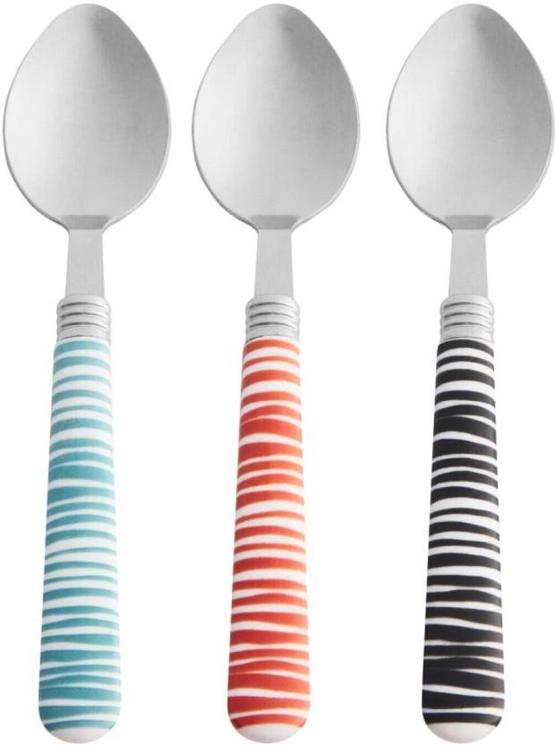 Fusion (6 Piece) Teaspoon Stainless Steel Cutlery Set (Pack of 1)