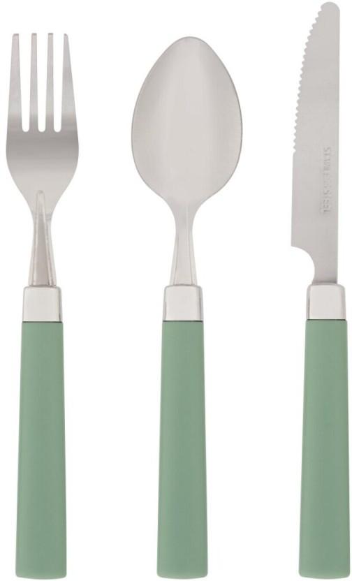 Home 12 Piece Cutlery Set in Tube Stainless Steel Cutlery Set (Pack of 1)