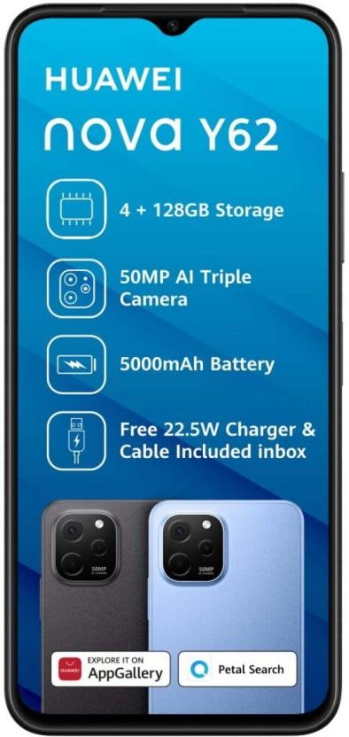 Huawei Nova Y62 (Blue, 128 GB) (4 GB RAM)