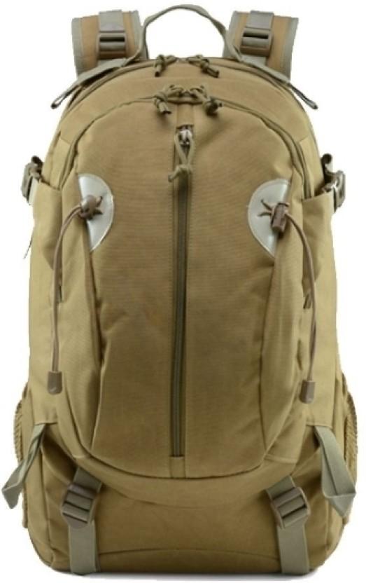 Phronex Military Rucksack Tactical Backpack for Outdoor Hiking Hunting Backpack (Brown, 30 L)