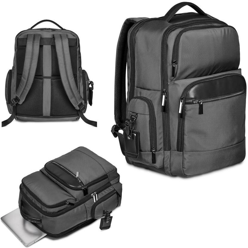 Alex Varga 17 inch Laptop Backpack (Grey)