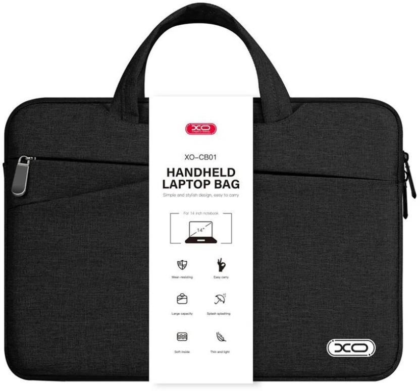 XO 14 inch Laptop Messenger Bag (Black)