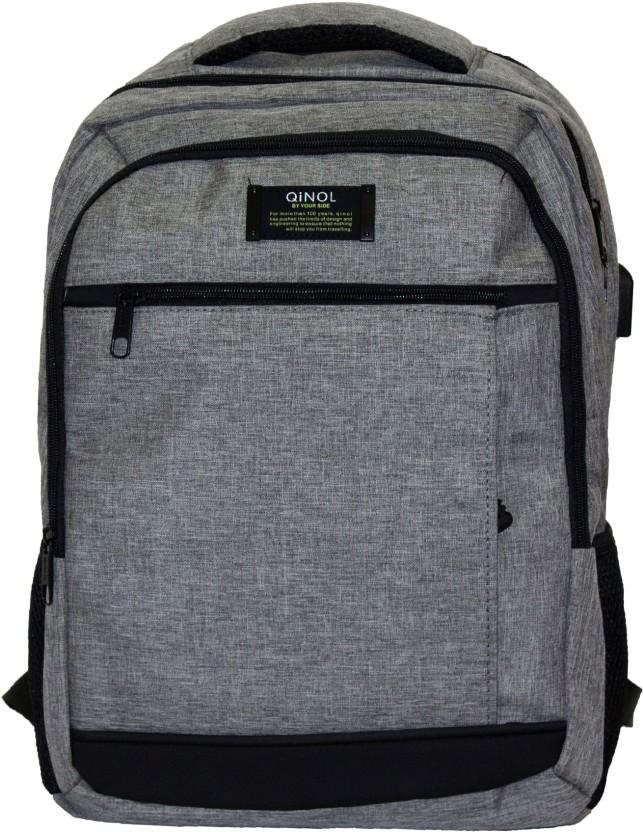 fino YCA-16 Laptop Backpack (Grey)
