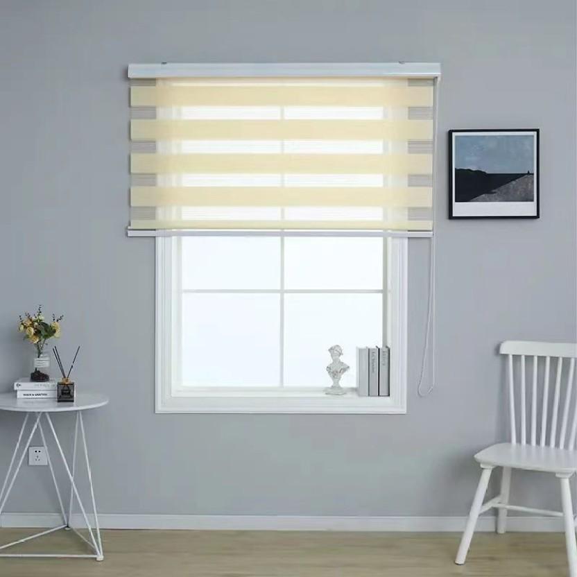 SMTE Cord Drawn Roller Blind (Polyethylene (PE), On Window)