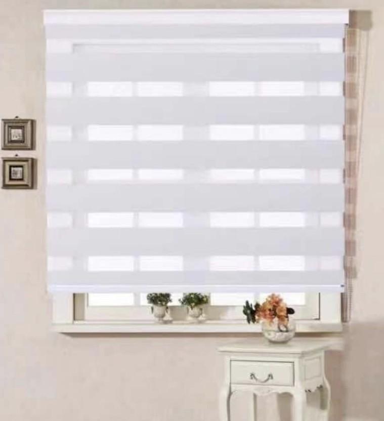 SMTE Cord Drawn Roller Blind (Polyester, On Window)