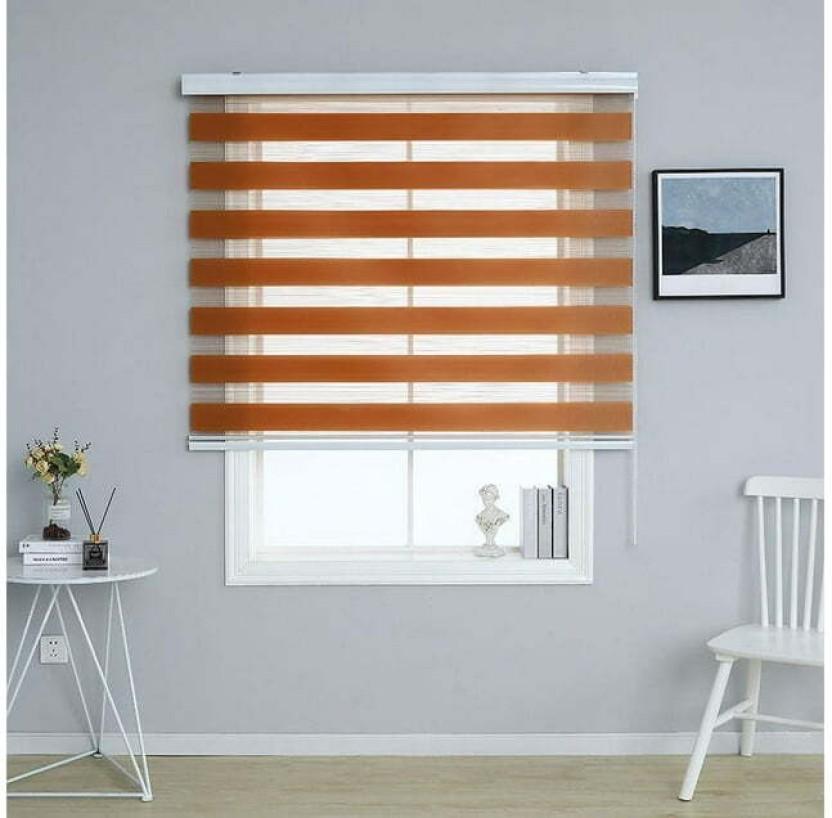 SMTE Cord Drawn Roller Blind (Cloth, On Window)
