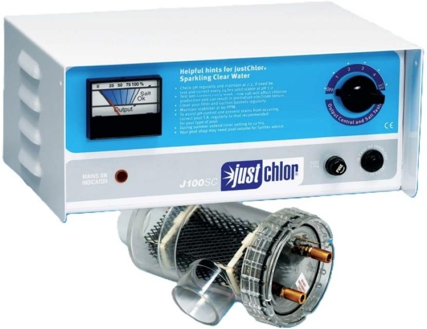 Just Chlor J100STD Saltwater Chlorinator Pump (White)