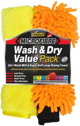 [VWCH5Q4YRJHCHFF4] Shield 000000000000223386_EA Microfiber Vehicle Washing  Cloth (Pack Of 1)