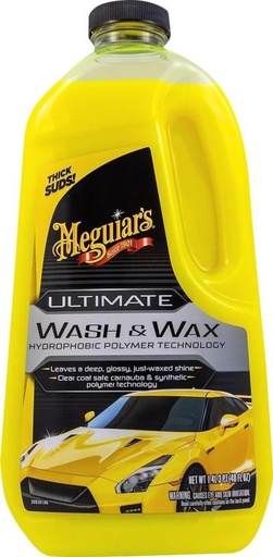 [POLH2FVHJUQDN7HA] Meguiar's Ultimate Wash And Wax Liquid Car Polish for Exterior (1.42 L, Pack of 1)