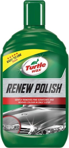 [SRWH27NUHZYXD54A] Turtle Wax Renew Polish Scratch Remover Liquid (500 ml)