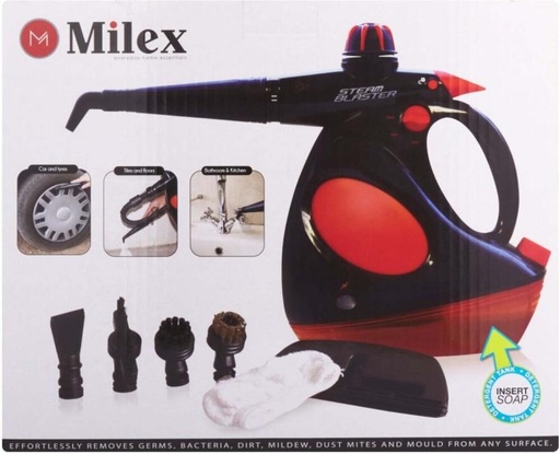 [VACH5YQ58F7DBCVB] Homemark Milex Steam Blaster Steam Mops (Multicolour)