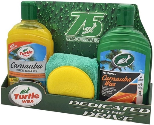 [VCCH7V26BHBFEFFZ] Turtle Wax Carnuaba Shampoo Vehicle Cleaning Combo for Car (130 g, Pack of 1)