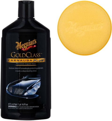 [POLH7RUGPABHTCVY] MEGUIARS Gold Class Wax Liquid Liquid Car Polish for Exterior (473 ml, Pack of 1)