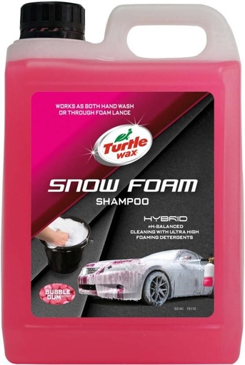 [VWLH7TKY6FYJTNSV] TURTLE WAX Hybrid Snow Foam Shampoo Vehicle Washing Liquid (2.5 L)