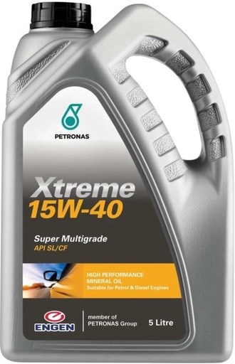 [VLUHFZY4GAUTEDAH] Engen Xtreme Oil15W-40 (5 L, Pack of 1)
