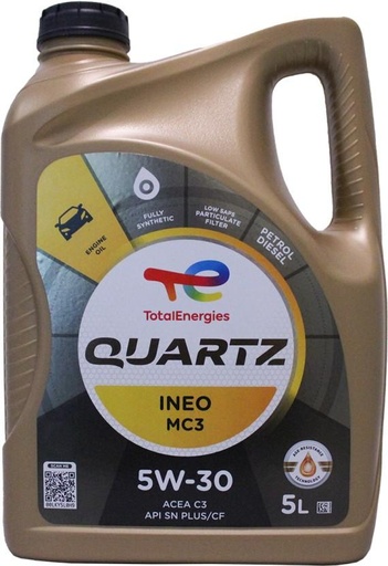[VLUH7SZGRAG4GKMW] TotalEnergies Quartz INEO MC3 5W-30 (5 L, Pack of 1)