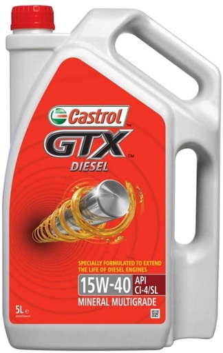[VLUHFZY4WVCZHSRQ] Castrol 15W-40 (5 L, Pack of 1)