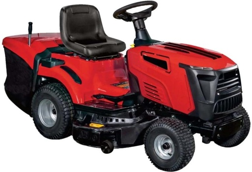 [LWMH2FV8PZVTNH3F] Red Rhino Ride on Fuel Rotary Ride-on Lawn Mower (Red)