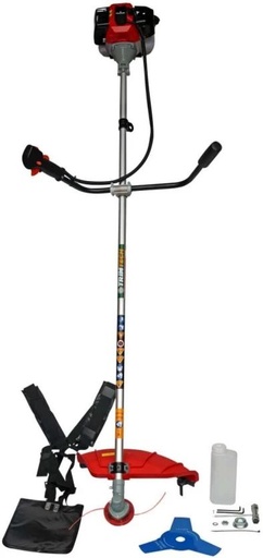 [GTMH2FWBRPCGEGXJ] Trimtech 43Cc Petrol Brush Cutter Corded Grass Trimmer (Electric Feed)