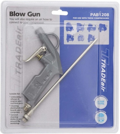 [BLWH2257WQWY6HBH] Tradeair Gun With Extended Nozzle Air Blower (Corded)