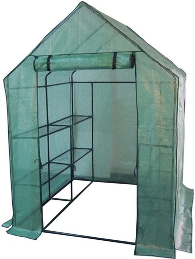[PGHH29RXEGJXDP4V] Garden Master Walk-In Growhouse Portable Green House (Green)