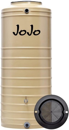 [WTKH27KZ8YMZ5RWE] Jojo Tanks Slimline With Tap 750 L Water Tank (Plastic)