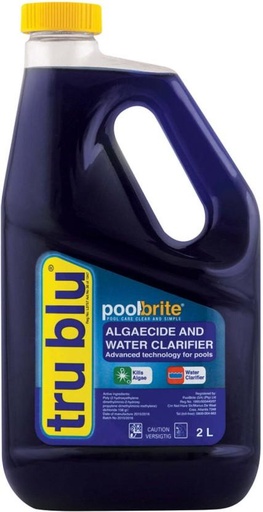[SRMHFUHMGNXGFKCP] Pool Brite Tru Blue Algaecide Pool Cleaner (Pack of 1)