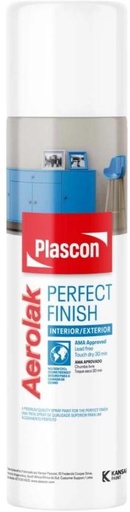 [PAIH2FUQZFURFH4A] Plascon Aerolak Gloss Flammable Spray Paints (300 ml, Pack of 1)