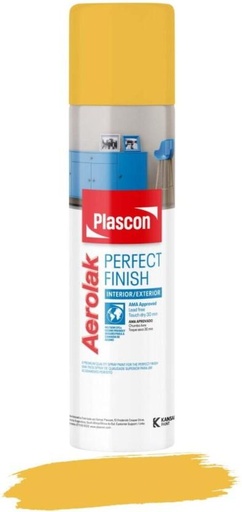[PAIH2FUQ6KTVFF6H] Plascon Aerolak Gloss Flammable Spray Paints (300 ml, Pack of 1)