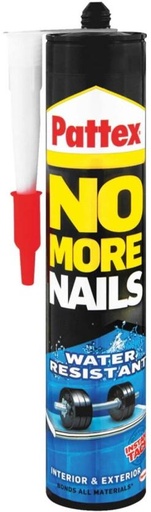 [ADHHFXFKU5VVKD3Y] Pattex No More Nails Water Resistant Adhesive (300 ml)