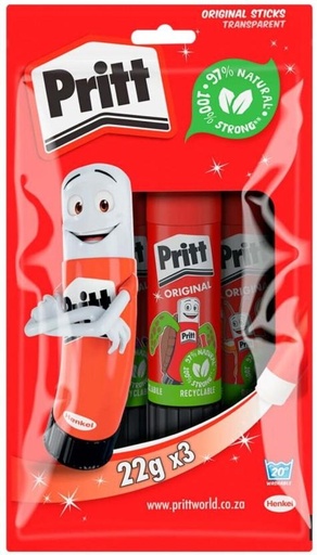 [ADHHFXFK83CZMZP4] Pritt Original Glue Stick Adhesive (22 g)