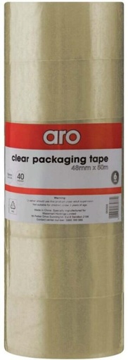 [ADHHFXFKBG74ZZDZ] Aro Clear Packaging Tape Adhesive (572 g)